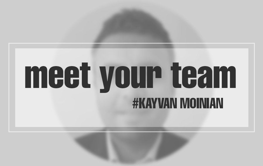 Meet the team-Kayvan Moinian